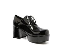 Ellie Shoes Men's Platform, Black, X-Large UK