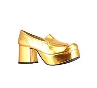 Ellie Shoes Men's Platform, Gold, L
