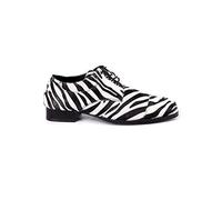 Ellie Shoes Men's Wild Shoe, Zebra, Large Men's Sizes (12-13)