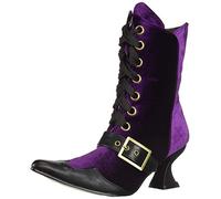 Ellie Shoes Women's 301-tabby Mid Calf Boot, Purple, 5 UK