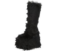 Ellie Shoes Women's 500-Fuzz Boot, Black, 10 US/10 M US