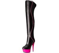 Ellie Shoes Women's 609-UNIQUE, Fuchsia, 5 UK