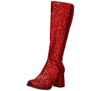 Ellie Shoes Women's Gogo-g Chelsea Boot, Red, 7 B(M) US