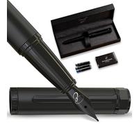 Ellington Pens Luxury Fountain Pen Set- Fountain Pens for Writing - Smooth Nib - Includes Refillable Ink Converter, 3 Ink Cartridges [2 Black & 1 Blue], Gift Box - Elegant Calligraphy