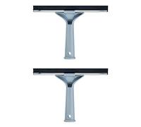 Elliott Multi-Purpose Window Squeegee perfect for streak free cleaning on Windows, shower screens, cars and mirrors, Aluminium frame housing a 20cm rubber squeegee with an ergonomic Grey Handle.