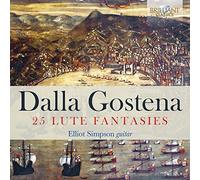 Elliot Simpson - Dalla Gostena: 25 Lute Fantasies