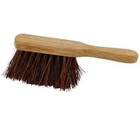 Elliott 25 cm Natural Bassine Fibre FSC Certified Hand Brush with Stiff Bristles - Heavy Duty, Ideal for Outdoor use and Stone Floors, Workshops, Warehouses and Gardening, Beige