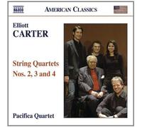 Elliott Carter: String Quartets Nos. 2, 3 and 4 by Carter, Pacifica Quartet (2009) Audio CD