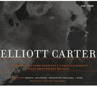 Elliott Carter: The Complete String Quartets 1-5 Pacifica Quartet by Naxos Special Products (2010-01-26)