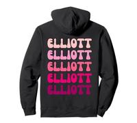 Elliott First Name Minimalist Design Pullover Hoodie