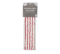 Elliott Flat Microfibre Mop Refill, High Absorbancy, Chemical Free Cleaning, 100% Polyester, 42cm in Length