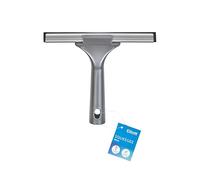 Elliott Multi-Purpose Window Squeegee perfect for streak free cleaning on Windows, shower screens, cars and mirrors, Aluminium frame housing a 20cm rubber squeegee with an ergonomic Grey Handle.