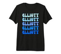 Elliott Retro Name Stack Design Premium T-Shirt