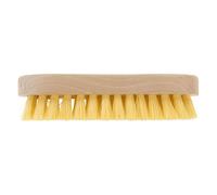 Elliott Wooden Scrubbing Brush with Curved Grip Handle, Durable Hard Synthetic Fibres, Ideal for Laundry, Carpet Cleaning and Scrubbing Hard and Laminate Floors