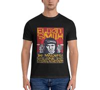Elliott Smith Lover Classic T-Shirt Plain t-Shirt Sweat Shirts Quick Drying t-Shirt Kawaii Clothes Black