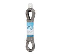 Elliott Steel Core Clothesline, 15 Meters, Extra Strong, PVC Coated Weather and Rust resistant Washing Line. Laundry Essential for outdoor use, laundry rooms and camping,White/Grey