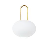 Ellipse Lantern LED White/ Brass