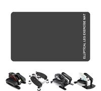 Ellipse Leg Exerciser Mat - Protective Workout Mat Cover | Rubber Seated Pedal Exerciser | Speeds Elliptical Trainer | Under Desk Machine Protective | Sports Accessories For Under Desk Peddler Foot