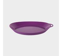 Ellipse Plastic Camping Plate, Purple One Size