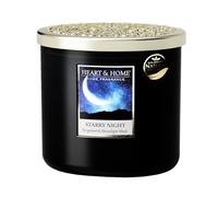 Ellipse scented candle 2 wicks 220g-40h Starry Night model (bergamot, lavender, geranium, petit grain) - Heart & Home
