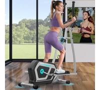 Elliptical Cross Trainer for Home Gym, 3 in 1 Compact Cross Trainer with 16 Levels of Magnetic Resistance, App Compatible, LCD Display, Pulse Sensor, 130 KG Weight Capacity Cross Trainer
