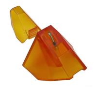Elliptical DJ for stylus for Ortofon 2M Blue Cartridge Elliptical(Orange) | Robust plastic body, tracks high-frequency grooves, minimizes wear, ensures long-term reliability