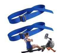 Elliptical Foot Straps - Heavy Duty Pedal Attachment Straps, Non-Slip Training Equipment Parts | Reliable Upgrade of Bicycle Control for Rowing Machines Under Desk Fitness Rehab