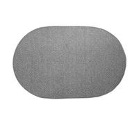 Elliptical Imitation Sisal Floor Mat For Household Entrance Easy To Clean And Dirt Door Absorbing Soil Rubbing Rugs for Bedroom Large (A, One Size)