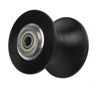 Elliptical Leg Roller Slide Guide Wheel Pulley, 60x51x8mm Plastic Replacement Part for Home Gym Driving Mechanical Fitness Equipment