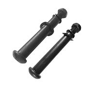 Elliptical Machine Bolts for Exercise Bikes, Left Right Fitness Equipment Hardware, 4.72 Inch Steel Assembly Bolt for Home Gym