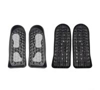 Elliptical Machine Foot Pedals PP Construction 5 Design Types A E for Use with Squar Structural Supports (C)