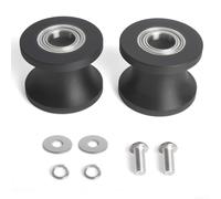 Elliptical Machine Roller for Orbit Fitness Equipment Featuring Polyurethane Contact Band and Aluminum Central Rod (42 * 25.5mm 1PC)