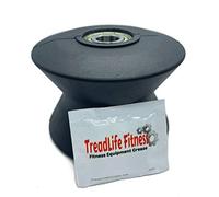 Elliptical Roller Wheel | Replacement for Gold's Gym Crosstrainer 510 - Model Number GGEL604070 | 3" W x 4" D | Part #238880 | Free Bearing Grease Included