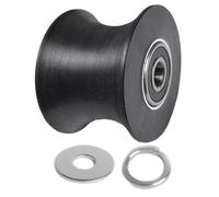Elliptical Trainer Roller - 3.11 Inch Replacement Exercise Wheel | Aluminium Polyurethane Quiet Smooth Gym Roller - Pre Assembled Elliptical Machine Leg Rollers for Home Fitness Use