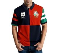Ellis 1871 Rugby Doddie Weir Lions Polo (UK, Alpha, S, Regular, Regular, Red)