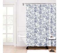 Ellis Curtain Victoria Park, Shower Curtain, Blue 72.00" x 70.00"