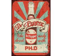 Ellis Dr Pepper Metal Sign Retro Tin For Store Man Cave Bar Home Decoration Garage