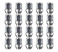 Ellis Excellence Set of 20 M12 x 1.5, 19mm Hex Alloy Wheel Nuts, Compatible With Ford & More
