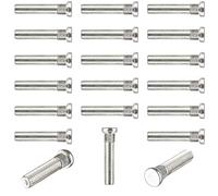 Ellis Excellence Set of 20 Wheel Studs, Compatible with Mitsubishi, Citroen, Lexus & Toyota, M12 x 1.5, 14.3mm Spline
