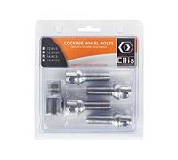 Ellis Excellence Set of 4 M14 x 1.5 Radius Alloy Wheel Locking Bolts (35mm Thread)