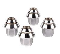 Ellis Excellence Set of Alloy Wheel Nuts. M12 x 1.5, Taper Washer, 19mm Hex for Use With Ford Alloy Wheels & More (4)