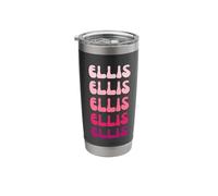 Ellis First Name Minimalist Design Stainless Steel Insulated Tumbler