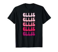 Ellis First Name Minimalist Design T-Shirt