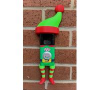Ellis Graphix Elf Hat with vinyl skin and legs Decoration for Ring Doorbell Camera Gen 2, Christmas Xmas