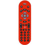 Ellis Graphix Red Remote Controller Vinyl Sticker Skin to fit SKY Q Non Touch (TM)