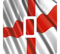 Ellis Graphix St Georges Cross England Single Light Switch Sticker Skin Wrap