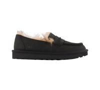 UGG® Ellis Nubuck Loafer in Black, Size 6, Polyester