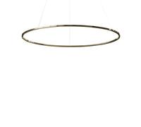 Ellisse Major Pendant Oval Gold Polished/ White Uplight 2700k