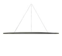 Ellisse Mega Pendant Oval Black/ White Downlight 3000k