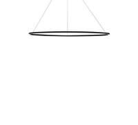 Ellisse Minor Pendant Oval Black/ White Downlight 3000k